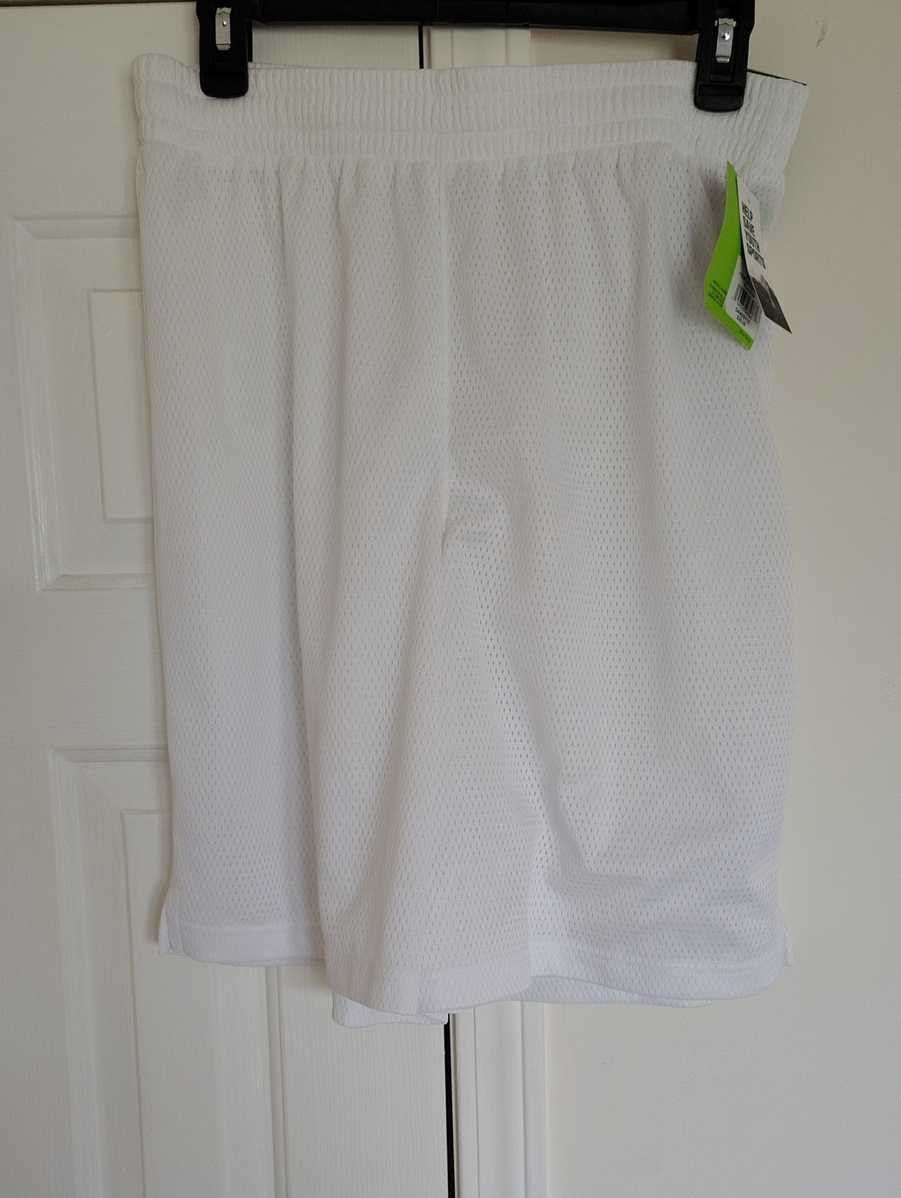 DSG White Men's Athletic Mesh Shorts